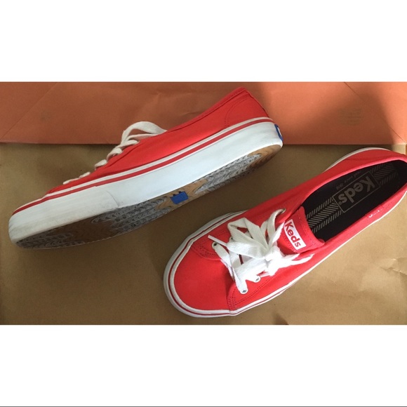 Keds • Like New• Red sneakers double-up - Picture 5 of 6